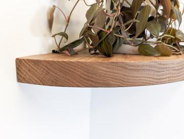 wooden wall bookshelf